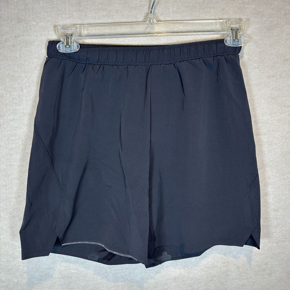 Lululemon Pace Breaker Mens Small Navy Blue 7 Inch Linerless Shorts